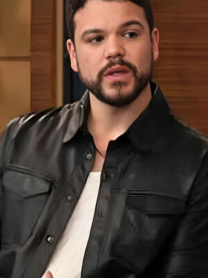Live With Kelly And Mark Josh Andrés Rivera Leather Jacket