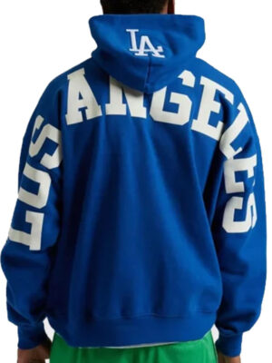 Los Angeles Dodgers Wingspan Blue Pullover Hoodie