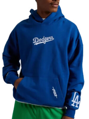 Los Angeles Dodgers Wingspan Blue Pullover Hoodie