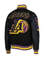 Los Angeles Lakers Black Varsity Jacket