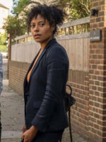 Louisa Guy Slow Horses S02 Black Blazer