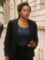 Louisa Guy Slow Horses S02 Black Blazer