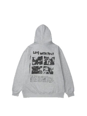 Love With You Oversized Pullover Hoodie