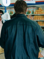 Lucas Bravo Freedom 2024 Black Leather Jacket