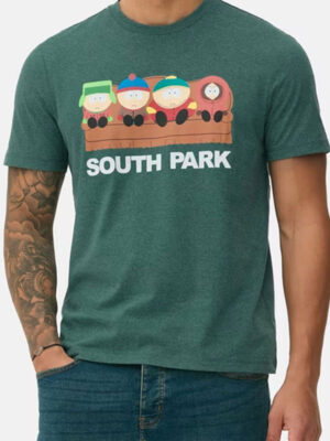 Manhã CM South Park Green Printed Shirt