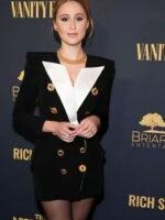 Maria Bakalova The Apprentice NY Premiere Blazer