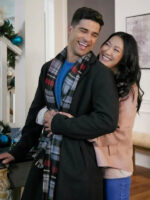 Markian Tarasiuk Christmas at the Golden Dragon Black Wool Long Coat