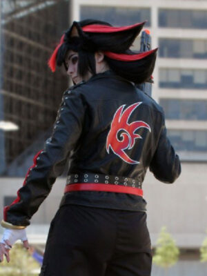 Masterpost Shadow Cosplay Black Faux Jacket