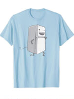 Mistresses S03 Rob Mayes Refrigerator Blue T-Shirt