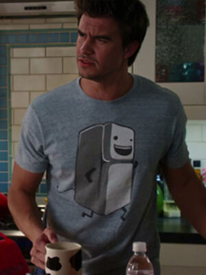 Mistresses S03 Rob Mayes Refrigerator Blue T-Shirt