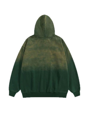 Mon Beat Star Washed Oversized Pullover Hoodie