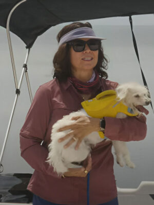 Mud Key 2024 Linda Bagley Maroon Shirt