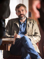 Murder In a Small Town S01 Karl Alberg Suede Leather Jacket