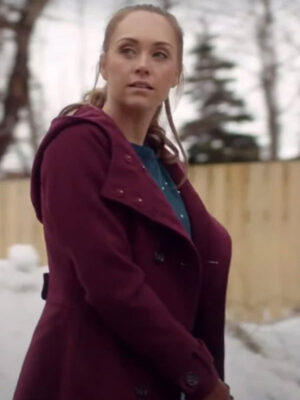 My Christmas Guide 2023 Amber Marshall Wool Hooded Coat