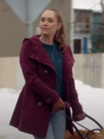 My Christmas Guide 2023 Amber Marshall Wool Hooded Coat