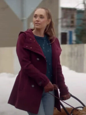 My Christmas Guide 2023 Amber Marshall Wool Hooded Coat