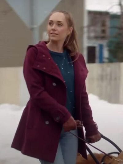 My Christmas Guide 2023 Amber Marshall Wool Hooded Coat