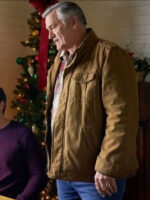 My Southern Family Christmas Bruce Campbell Brown Jacket