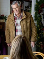 My Southern Family Christmas Bruce Campbell Brown Jacket