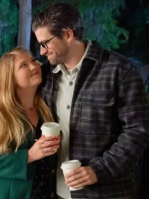 My Southern Family Christmas Ryan Rottman 2022 Wool Grey Jacket