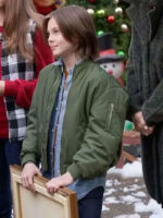 Mystery on Mistletoe Lane Logan Pierce Green Jacket