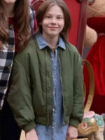 Mystery on Mistletoe Lane Logan Pierce Green Jacket