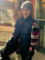 Mystery on Mistletoe Lane Logan Pierce Puffer Vest