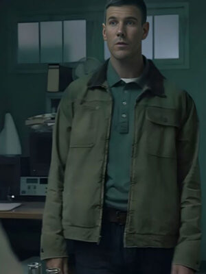 NCIS Origins Austin Stowell Brown Jacket