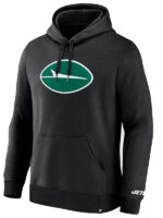 New York Jets Legacy Black Pullover Hoodie