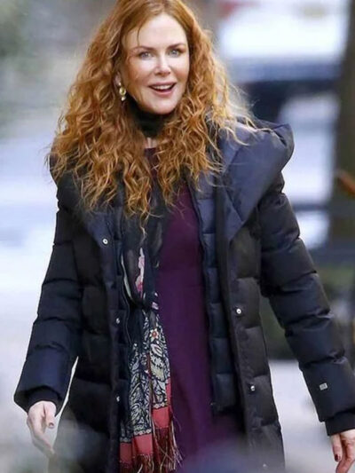 Nicole Kidman The Undoing Black Puffer Coat