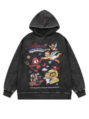 Nostalgic Haloisme Animation Pullover Hoodie