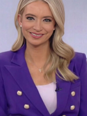 Outnumbered Kayleigh McEnany Purple Blazer