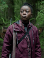 Parallel 2024 Danielle Deadwyler Maroon Hooded Jacket