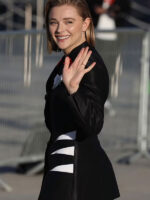 Paris Fashion Week 2024 Chloë Grace Moretz Blazer