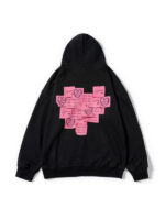 Post-It Note Print Pullover Hoodie