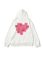 Post-It Note Print Pullover Hoodie