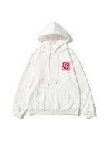 Post-It Note Print Pullover Hoodie