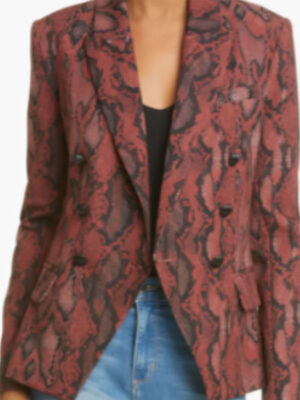 Queens Court S02 Holly Robinson Peete Snake Print Blazer