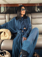 Real Housewives of New York City S15 Jessel Taank Trench Coat