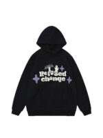 Refused Change Graphic Oversized Pullover Hoodie