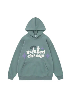 Refused Change Graphic Oversized Pullover Hoodie