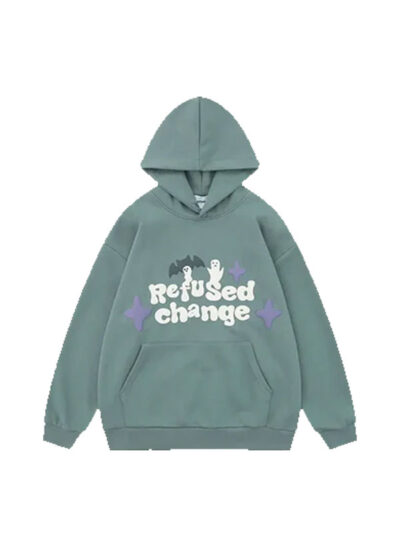 Refused Change Graphic Oversized Pullover Hoodie