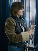 Rosemarie Dewitt Smile 2 Leather Jacket