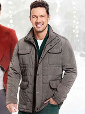 Ryan Paevey A Fabled Holiday Grey Cotton Jacket