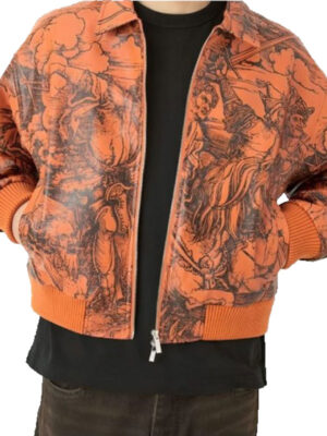 Ryan Sampson S06 Brassic Printed Zipper Jacket