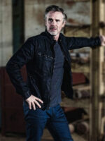 Sam Trammell 72 Hours 2024 Black Leather Jacket