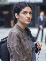 Sandra Ali Critical Incident S01 Brown Leather Jacket