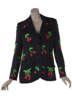 Shannon Beador Real Housewives of Orange County S18 Cherry Print Blazer