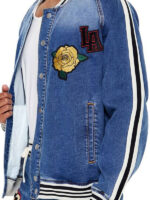 Sherri 2024 Jawn Murray Denim Varsity Jacket