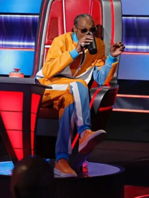 Snoop Dogg The Voice S26 Color-Block Tracksuit